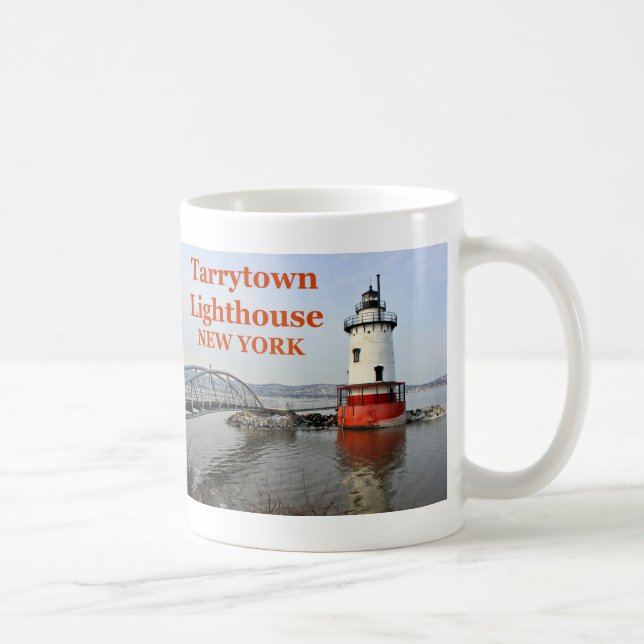 Taza De Café Faro de Tarrytown, New York Mug (Derecha)