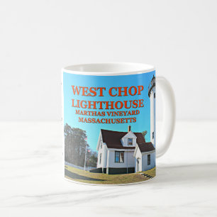 Taza De Café Faro de West Chop, estadio de MAMÁES del viñedo de