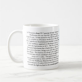 Taza De Café Faro del Arrecife de Colchester, Vermont Mug
