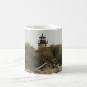 Taza De Café Faro del río Coquille, OR