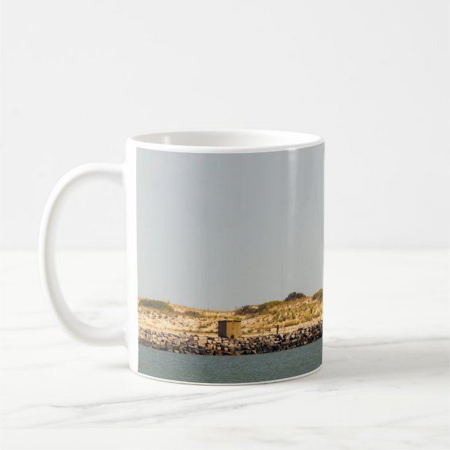 Taza De Café Faro Delaware Breakwater East End (Izquierda)