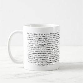 Taza De Café Faro Dyce Head, Maine Mug
