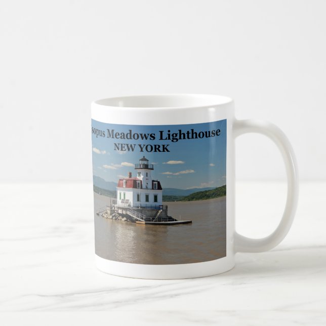 Taza De Café Faro Esopus Meadows, New York Mug (Derecha)