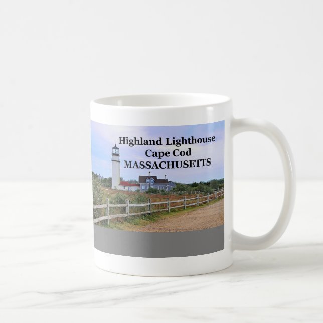 Taza De Café Faro Highland, Cape Cod, Massachusetts Mug (Derecha)