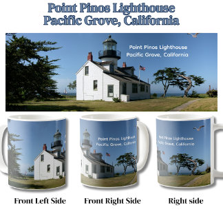 Taza De Café Faro Histórico Point Pinos California