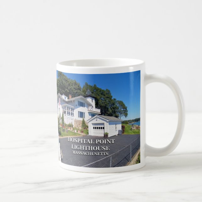 Taza De Café Faro Hospital Point, Massachusetts (Derecha)