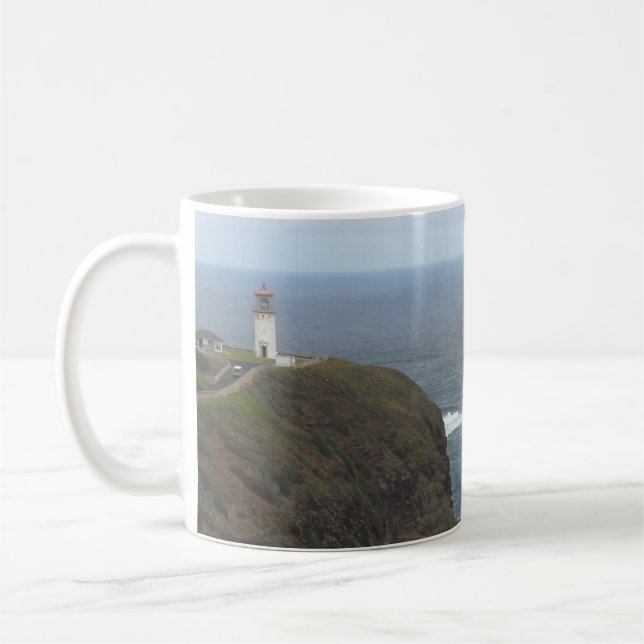 Taza De Café Faro Kauai, Hawái (Izquierda)