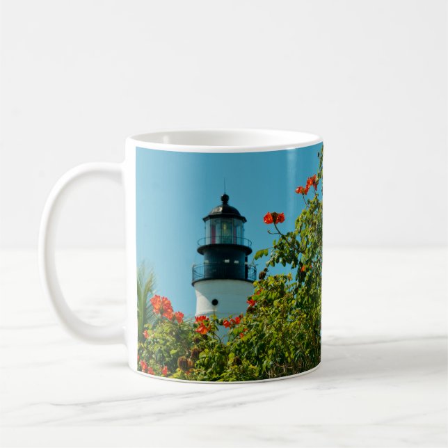 Taza De Café Faro Key West, Florida Mug (Izquierda)