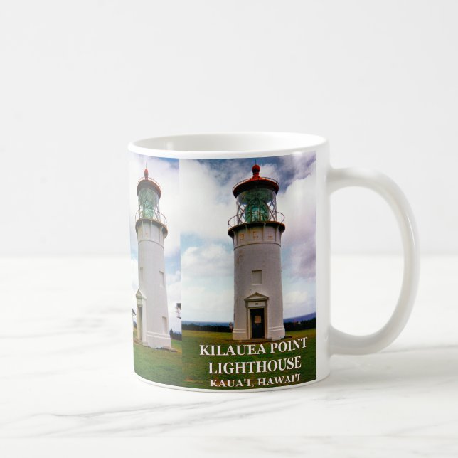 Taza De Café Faro Kilauea Point, Kaua'i, Hawaii Mug (Derecha)