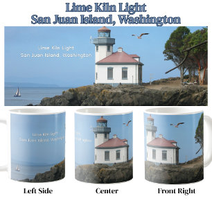 Taza De Café Faro Lime Kiln Isla San Juan Washington