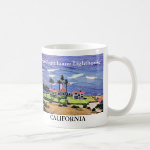 Taza De Café Faro New Point Loma, California Mug