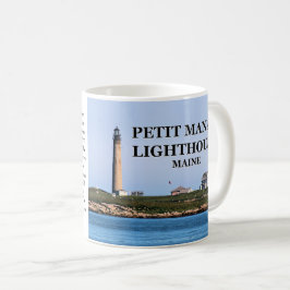 Taza De Café Faro Petit Manan, Maine Mug