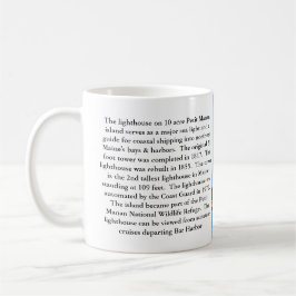 Taza De Café Faro Petit Manan, Maine Mug