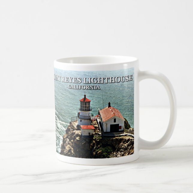 Taza De Café Faro Point Reyes, California Mug (Derecha)