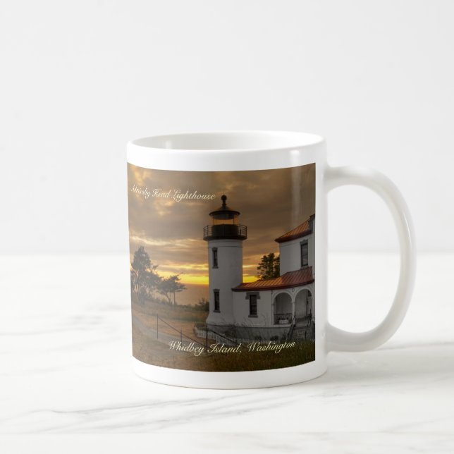 Taza De Café Faro principal del Ministerio de marina,… (Derecha)