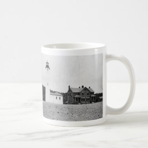 Taza De Café Faro quebradizo del punto