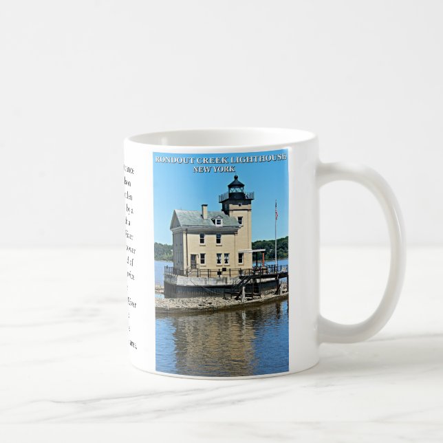 Taza De Café Faro Rondout Creek, New York Mug (Derecha)