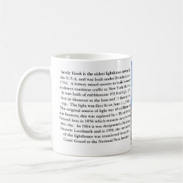Taza De Café Faro Sandy Hook, New Jersey Mug