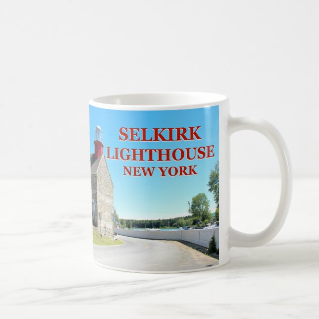 Taza De Café Faro Selkirk, New York Mug (Derecha)