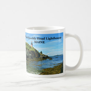 Taza De Café Faro West Quoddy Head, Maine Mug