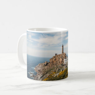 Taza De Café Faro y museo el   Cabo Vilan Galicia España
