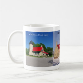 Taza De Café Faros de área del estrecho 2018 mug