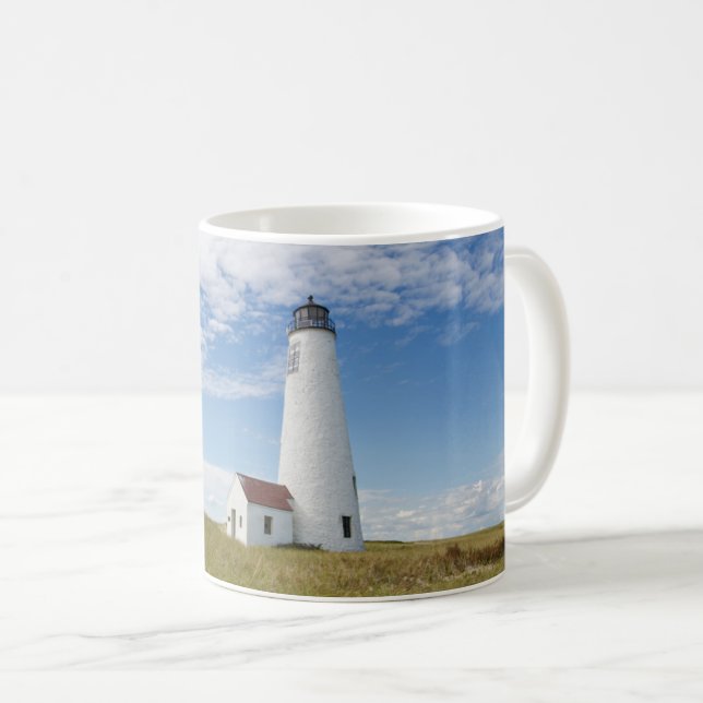 Taza De Café Faros | Faro Massachusetts (Anverso derecho)