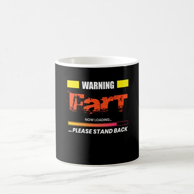 Taza De Café Fart Cargando Fart Fart (Centro)