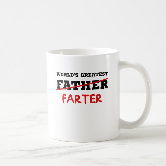 Taza De Café Farter más grande del mundo (Derecha)