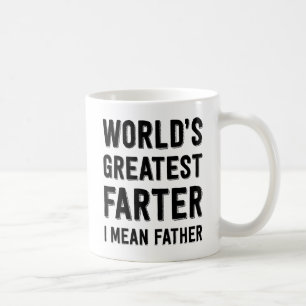 Taza De Café Farter más grande del mundo, significo al padre