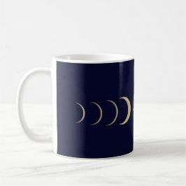 Taza De Café Fase lunar celestial