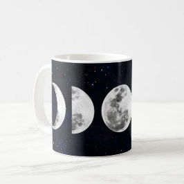 Taza De Café Fases de la Galaxia de la Luna