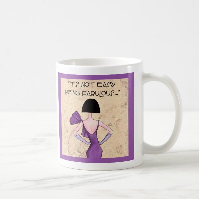 Taza De Café Fashion Diva Coffee Mug (Derecha)