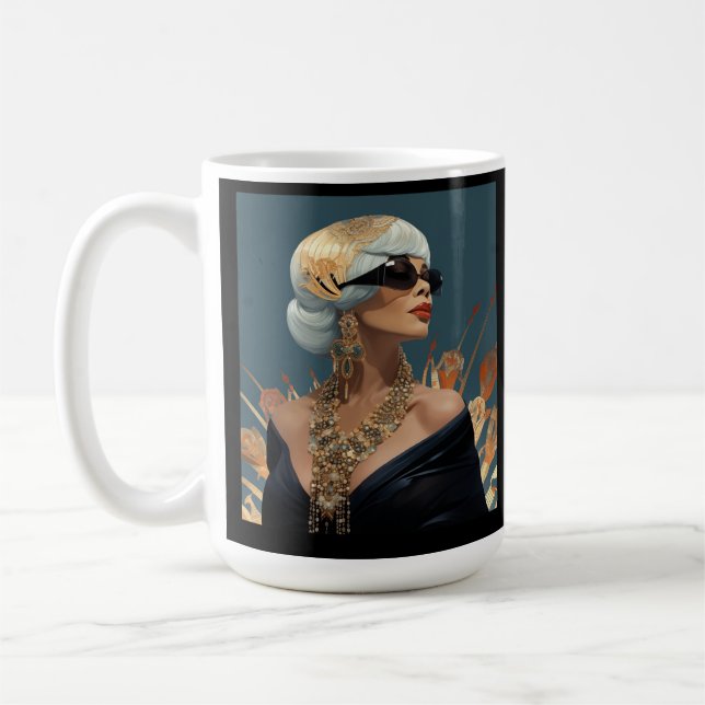 TAZA DE CAFÉ FASHION-ESQUE #1 (Izquierda)