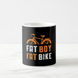 Taza De Café Fat Boy Fat Bike Biker MTB Ciclismo Bicicleta Fatb