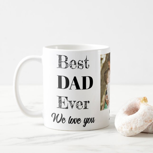 Taza De Café Father's Day Gift (Con donut)