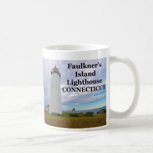 Taza De Café Faulkner's Island Lighthouse, Connecticut Mug