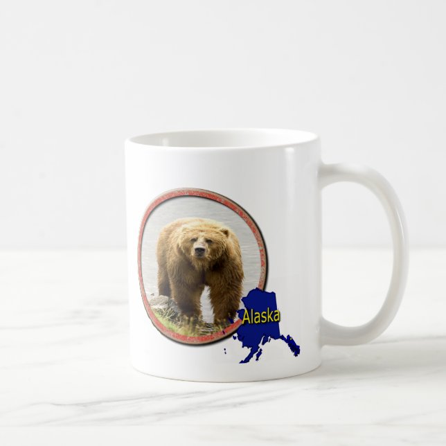 Taza De Café Fauna de Alaska (Derecha)