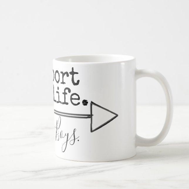 Taza De Café fauna de la ayuda, muchachos del aumento (Derecha)