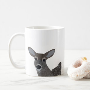 Taza De Café Fauna del venado de cola blanca