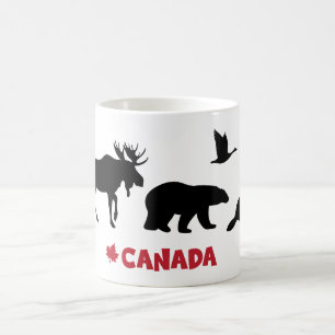 Taza De Café Fauna silvestre canadiense