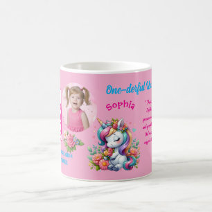 Taza De Café Favor de Cumpleaños para Niños con Código de Barra