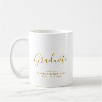 Favor de la fiesta de graduación moderna con guión