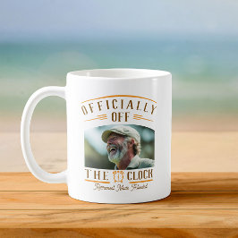 Taza De Café Favor Personalizado de Fiesta para Jubilado Foto d