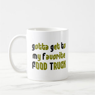Taza De Café favorito de los camiones de comida