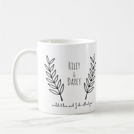Taza De Café Favoritos de la fiesta de bodas