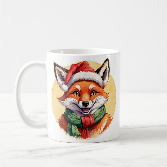 Taza De Café Favoritos divertidos de los Navidades de animales  (Izquierda)