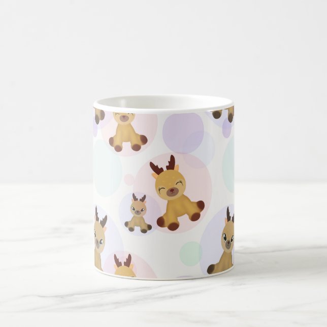 Taza De Café Fawns Bambi. (Centro)