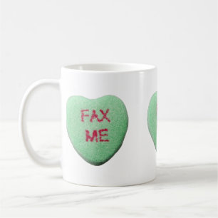 Taza De Café Fax Me Heart