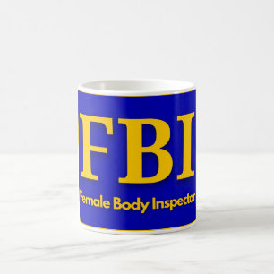 Taza De Café FBI - Camionera para el inspector del cuerpo